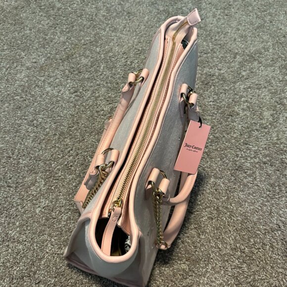 SOLD: Juicy Couture Beach Tote: Pink Diamond (NWT) - Picture 5 of 7